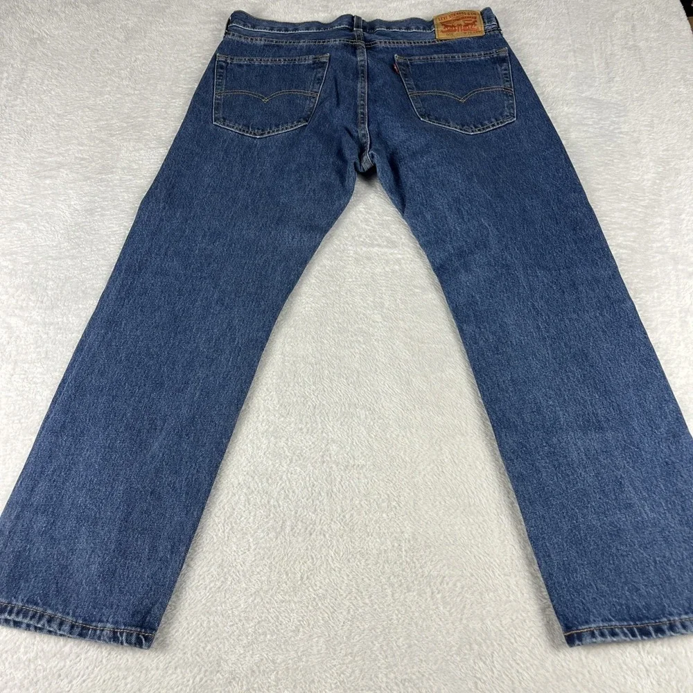 Levi's 505 Men's Jeans Size 36x29, Regular Fit, Straight Denim Blue